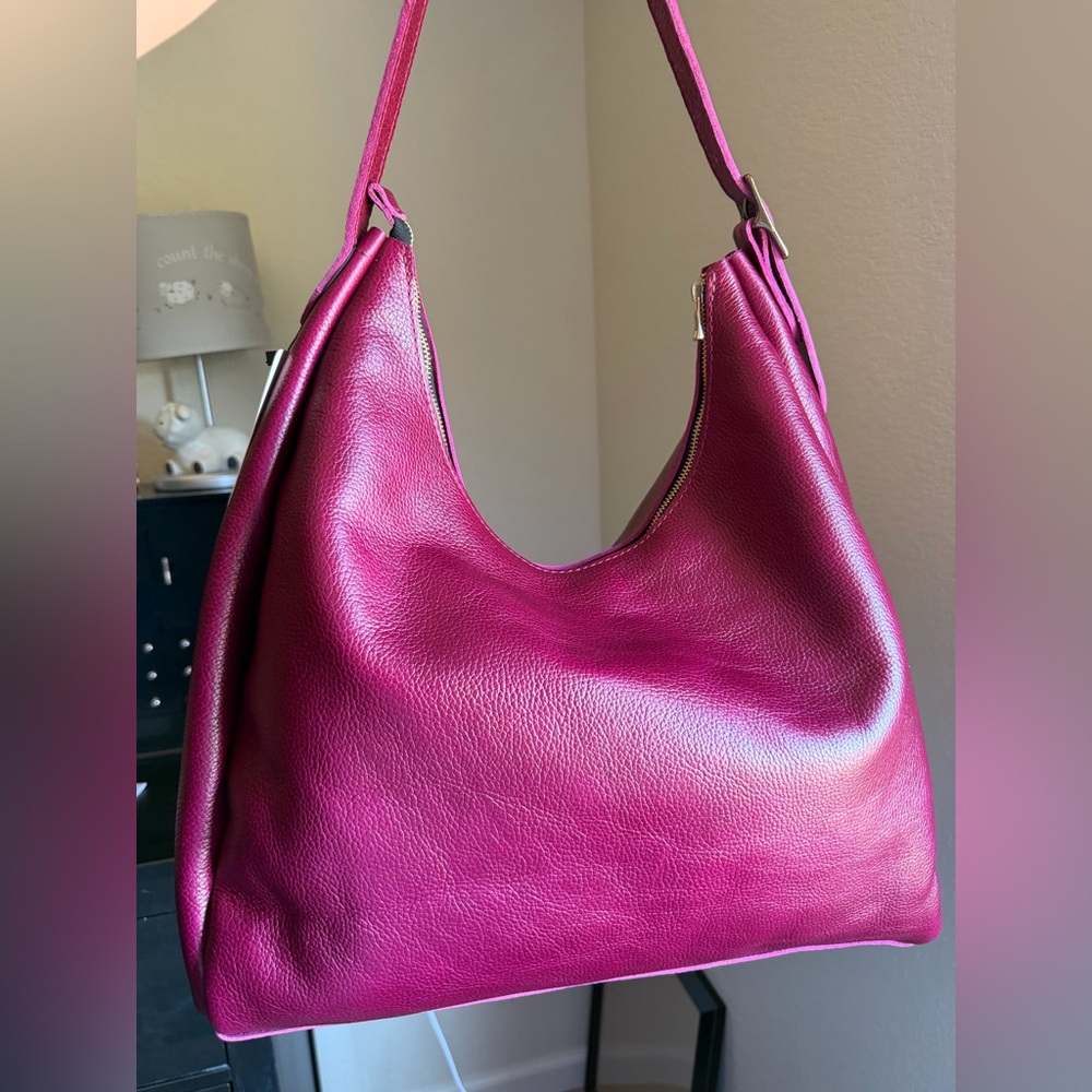 Premium Portland Leather goods OS Aspen in orchid